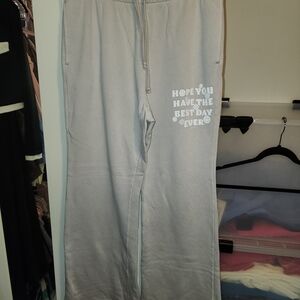 PINK Victoria's Secret Light Gray Sweatpants